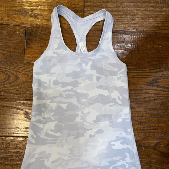 lululemon athletica Tops - White camo Lululemon tank top